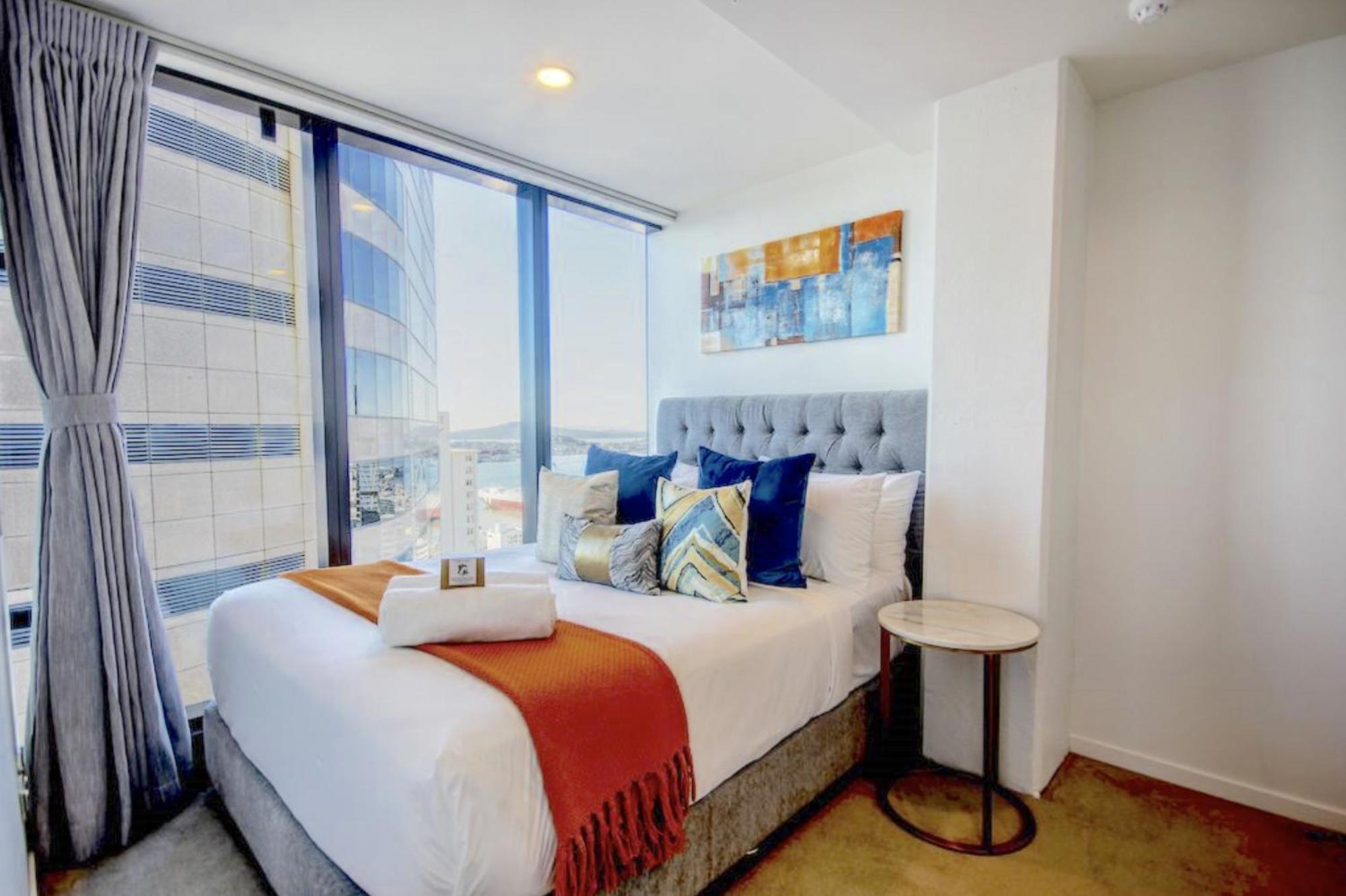 Top Floor Harbour View And Skytower View Apartment In Cbd Auckland Ngoại thất bức ảnh